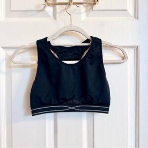 Black Morera sports bra